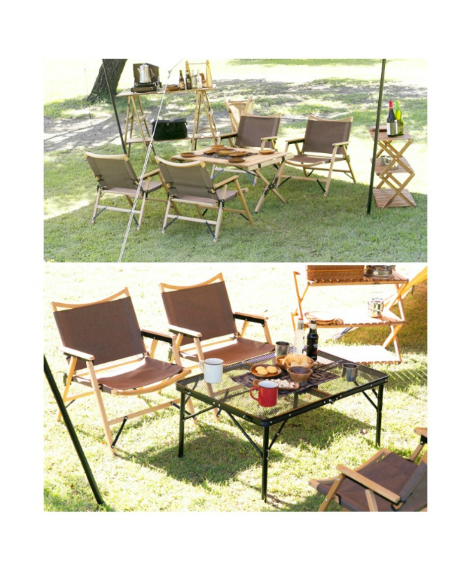 ビジョンピークス(VISIONPEAKS) アウトドアチェア 2点セット