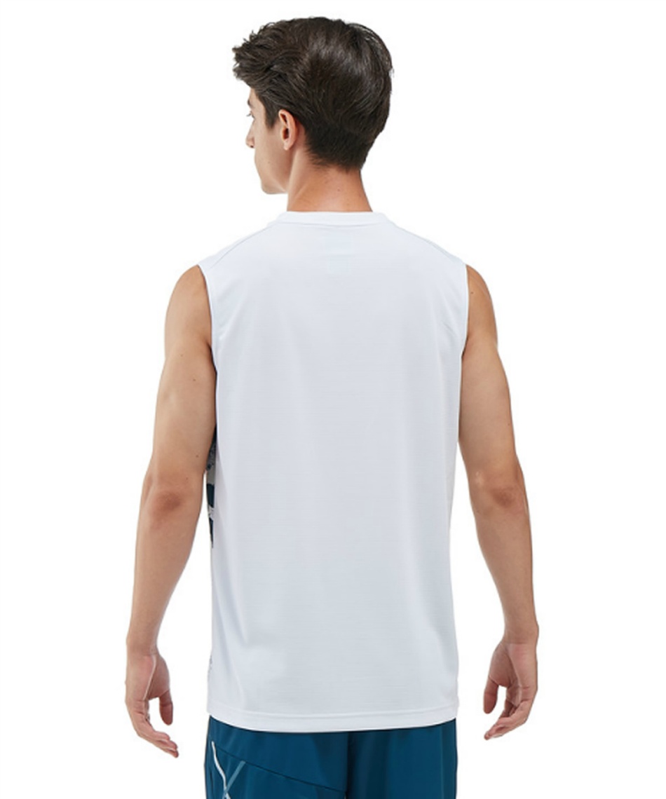 バドミントンウェア ゲームシャツ メンズゲームシャツ ノースリーブ