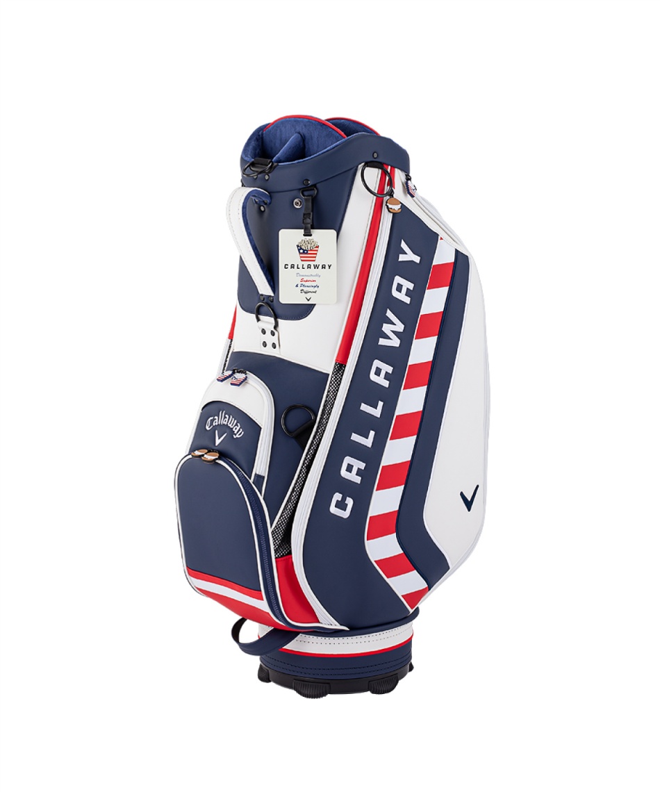 期間限定価格】キャロウェイ キャディバッグ エナメルカーボン調