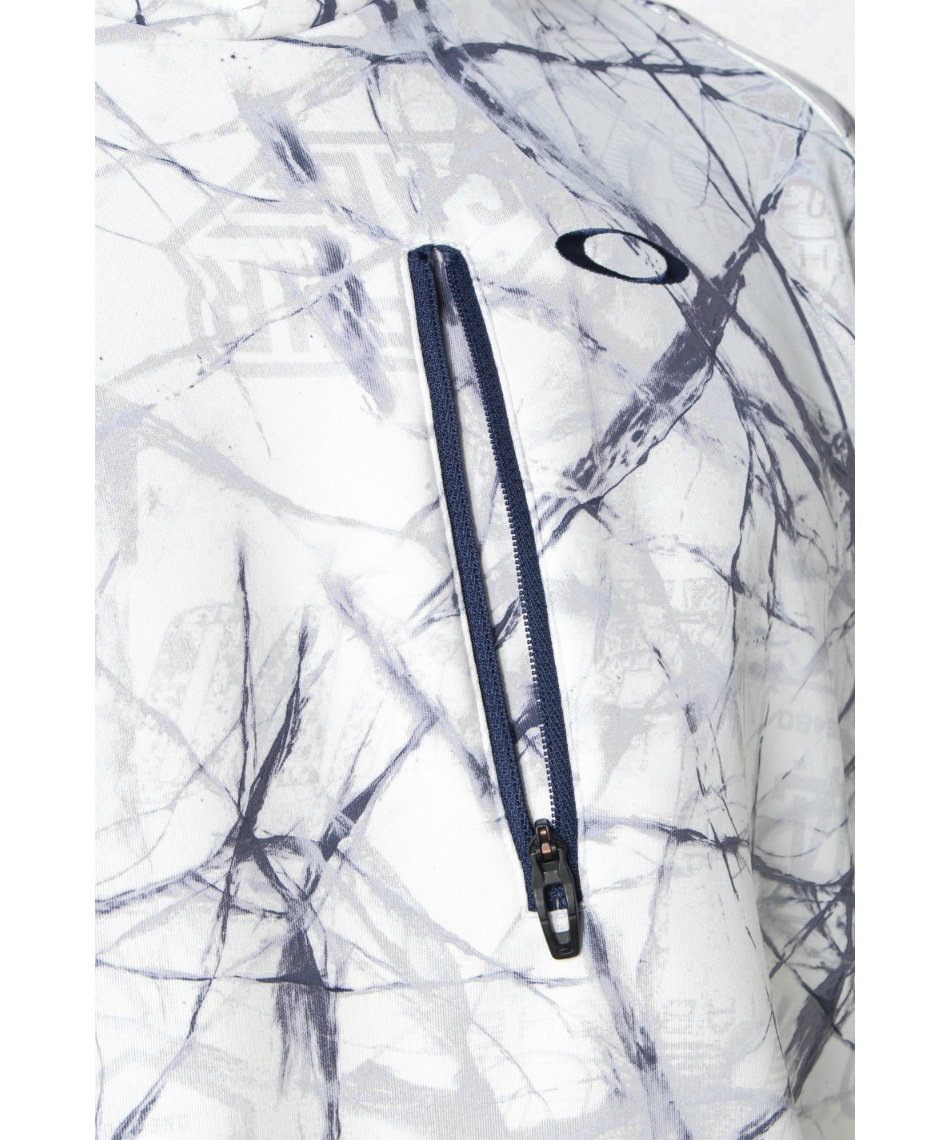 オークリー(OAKLEY) ゴルフウェア 長袖シャツ CRACK MX HI-NECK LS