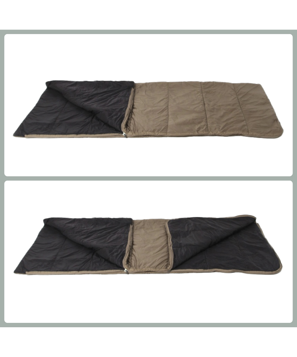 NANGA × VISIONPEAKS 封筒型シュラフ IBUKI SQUAREBAG 800 IBUKISQ800