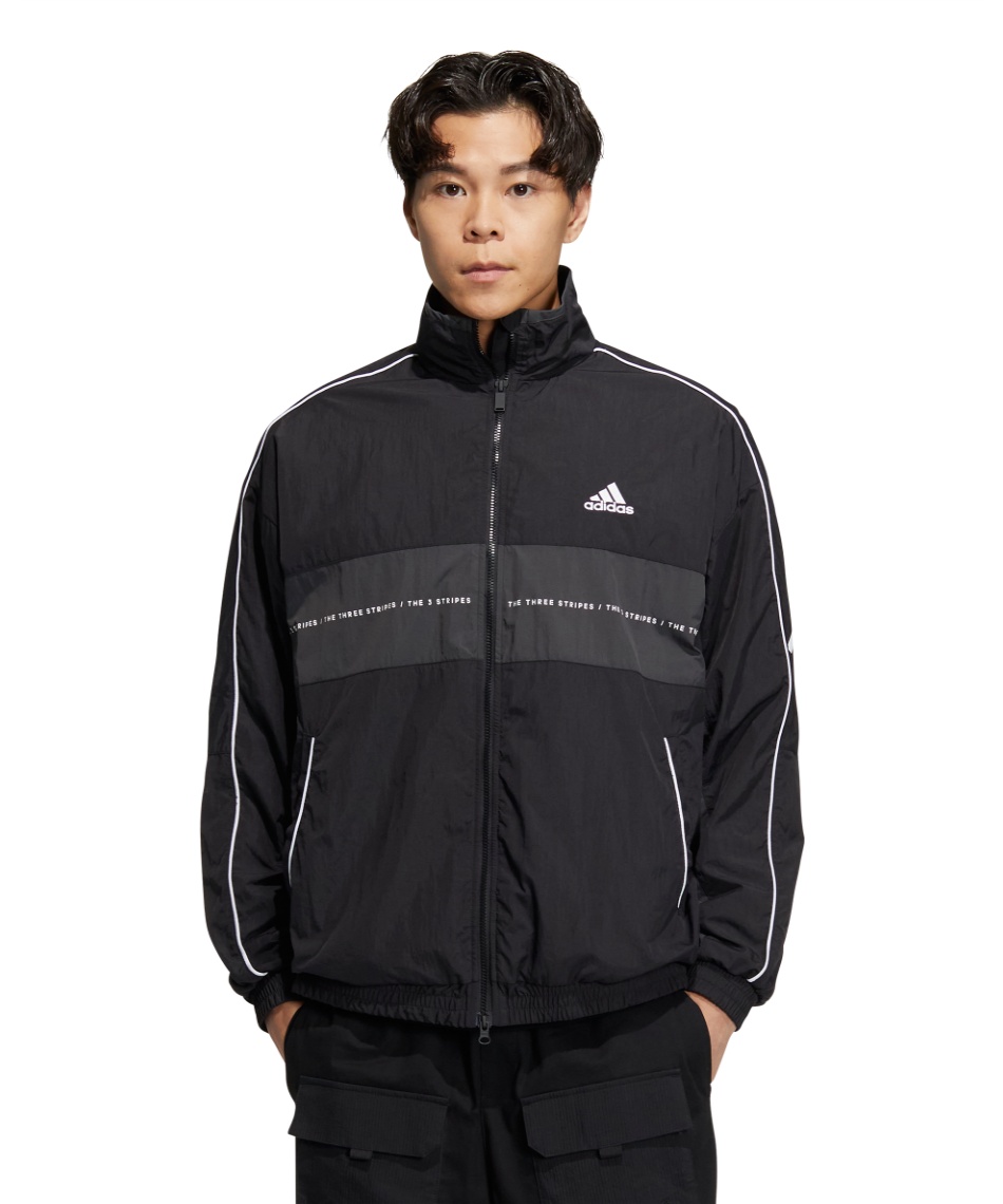 アディダス(adidas) ウインドブレーカー ジャケット オーバーサイズ