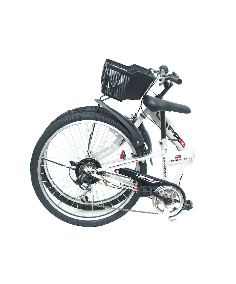 メーカー直送】 折りたたみ自転車 ラパス 6段変速 マウンテンバイク