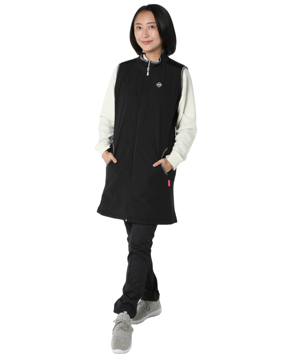 ゴルフウェア ワンピース ハイブリッドワンピースベスト 734423 【ご