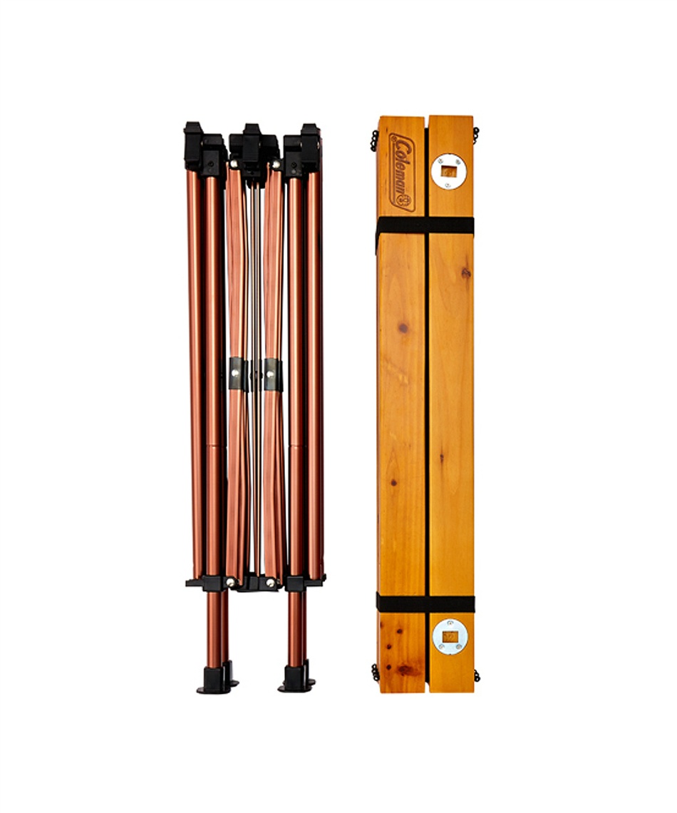 コールマン(Coleman) アウトドアテーブル 110cm ナチュラルウッド