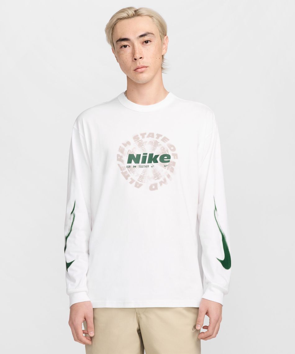 Tシャツ 長袖 NSW グラフィックロンT OPP2 HV4908-100 | スポーツ用品
