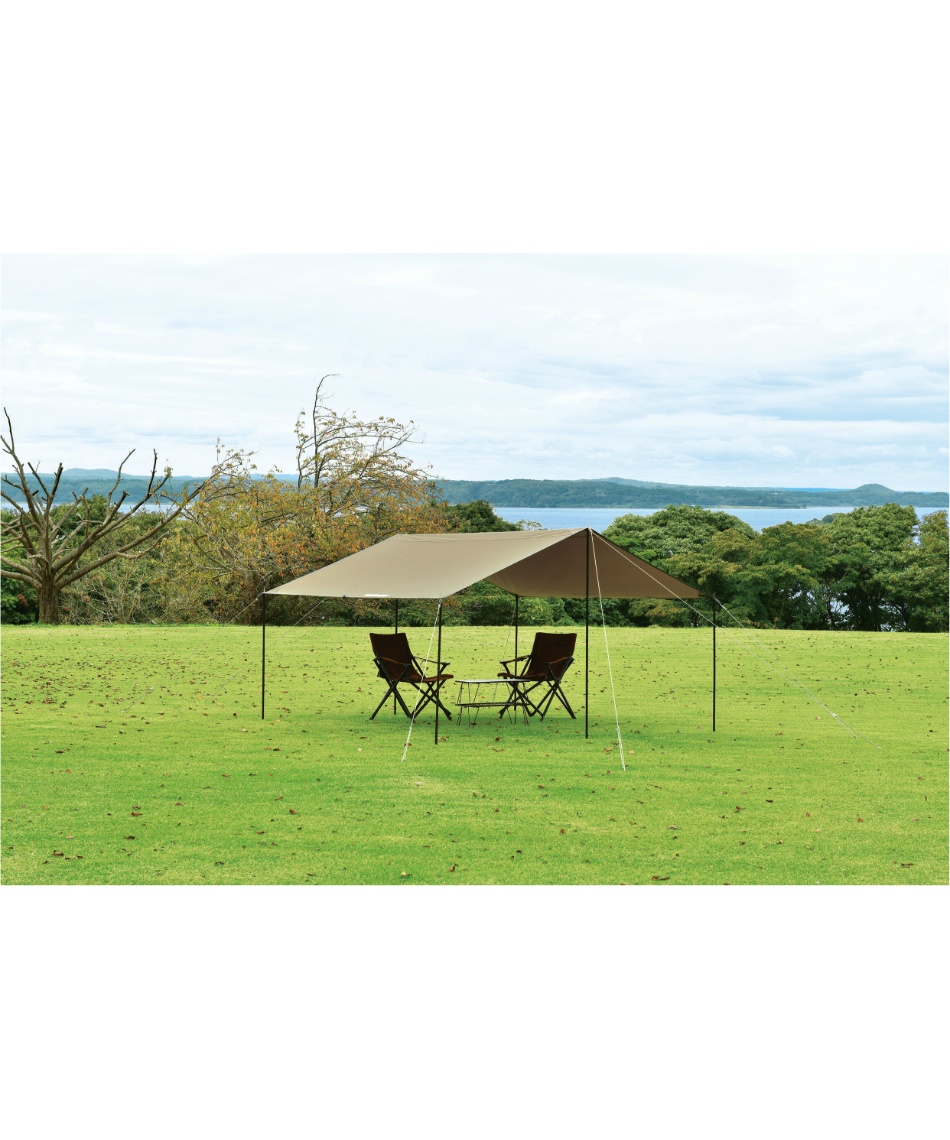 レクタタープ REVOスクエアタープ 3×3 TC/TAN 682340 | スポーツ用品