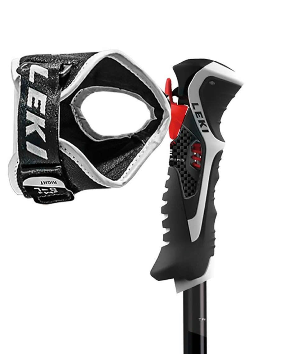 レキ(LEKI) スキーストック 伸縮カーボンポール PEAK VARIO 3D 【23-24