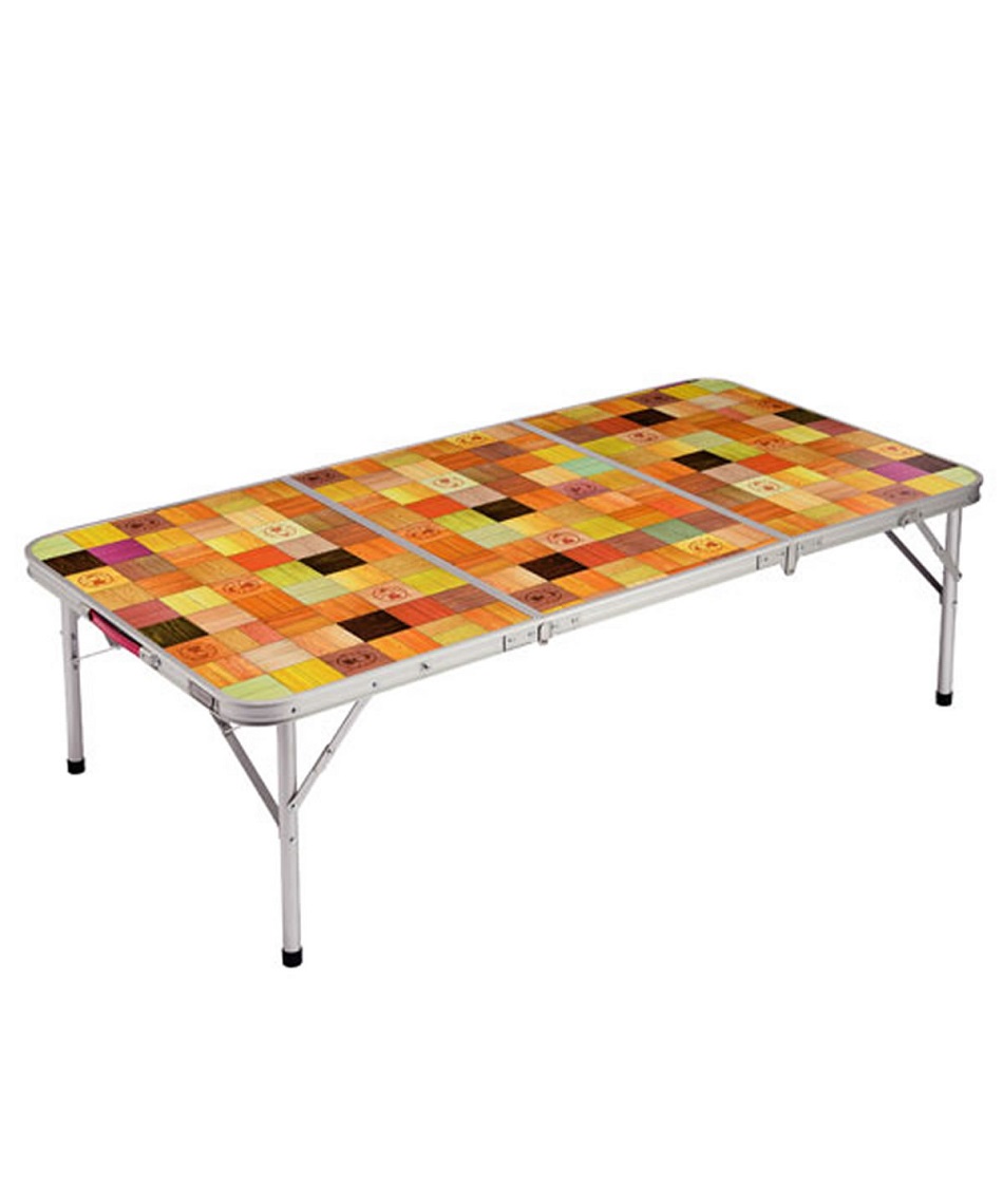 コールマン(Coleman) アウトドアテーブル 140cm ナチュラルモザイク