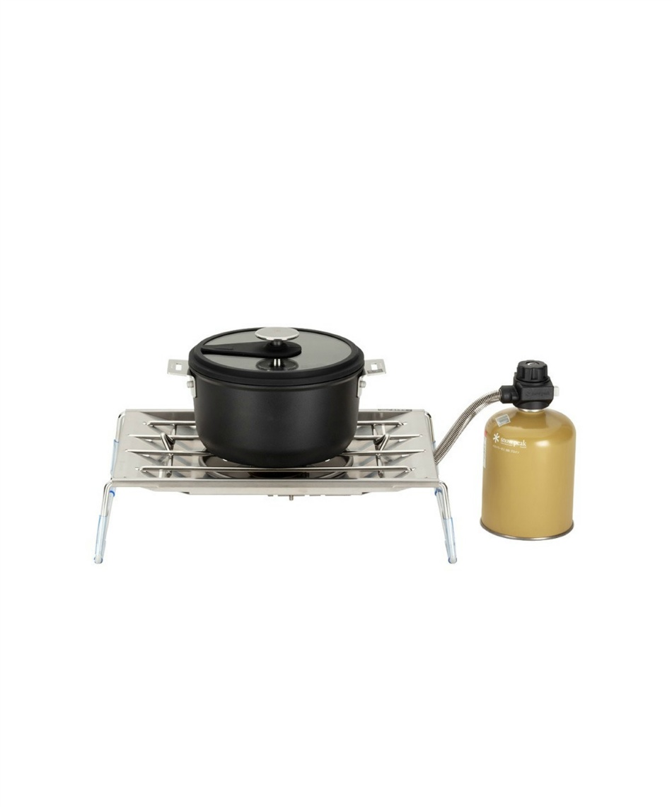 スノーピーク(snow peak) シングルバーナー 野遊びセット フラット