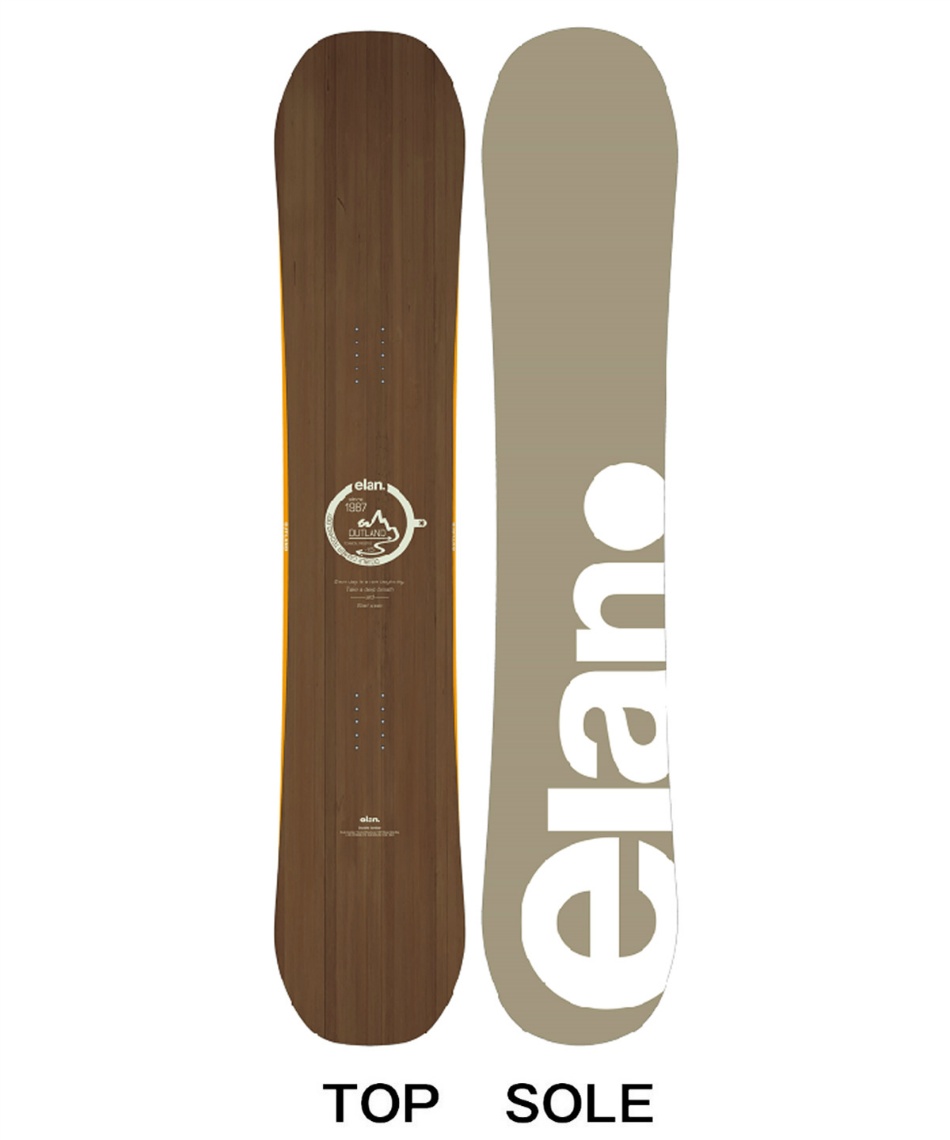 エラン(ELAN) スノーボード 板 アウトランド OUTLAND グラトリ オール