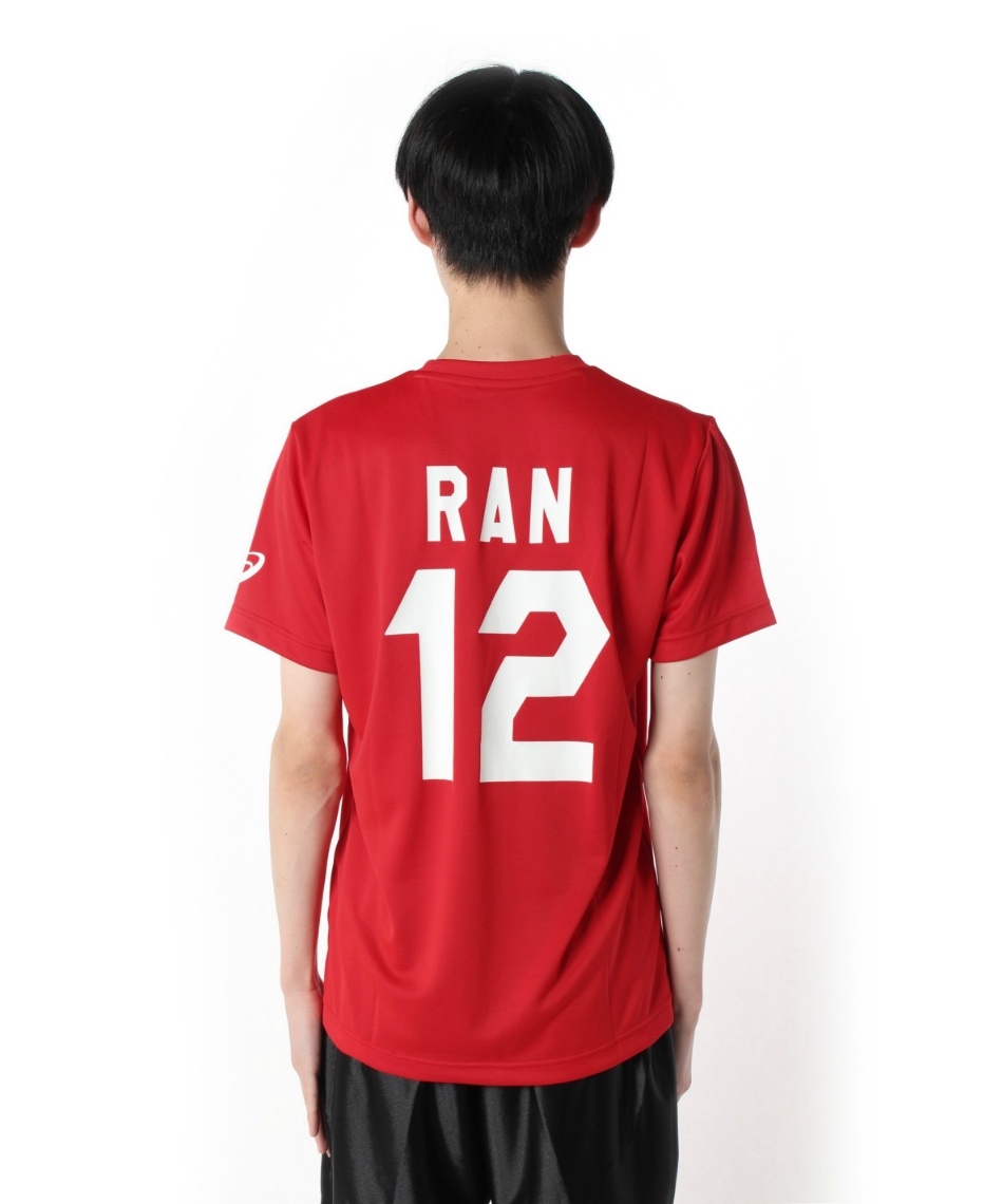 アシックス(asics) バレーボールウェア 半袖シャツ V男子日本代表番号