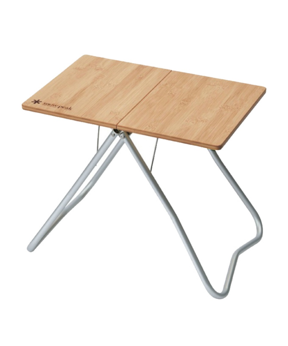 スノーピーク(snow peak) アウトドアテーブル 45cm Myテーブル竹 LV