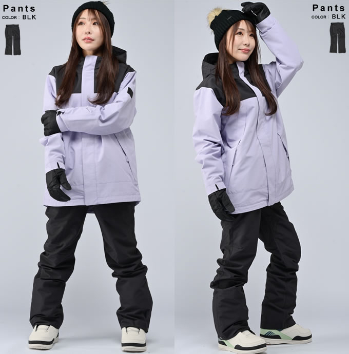 オーシャンパシフィック スノーボードウェア 上下セット レディース
