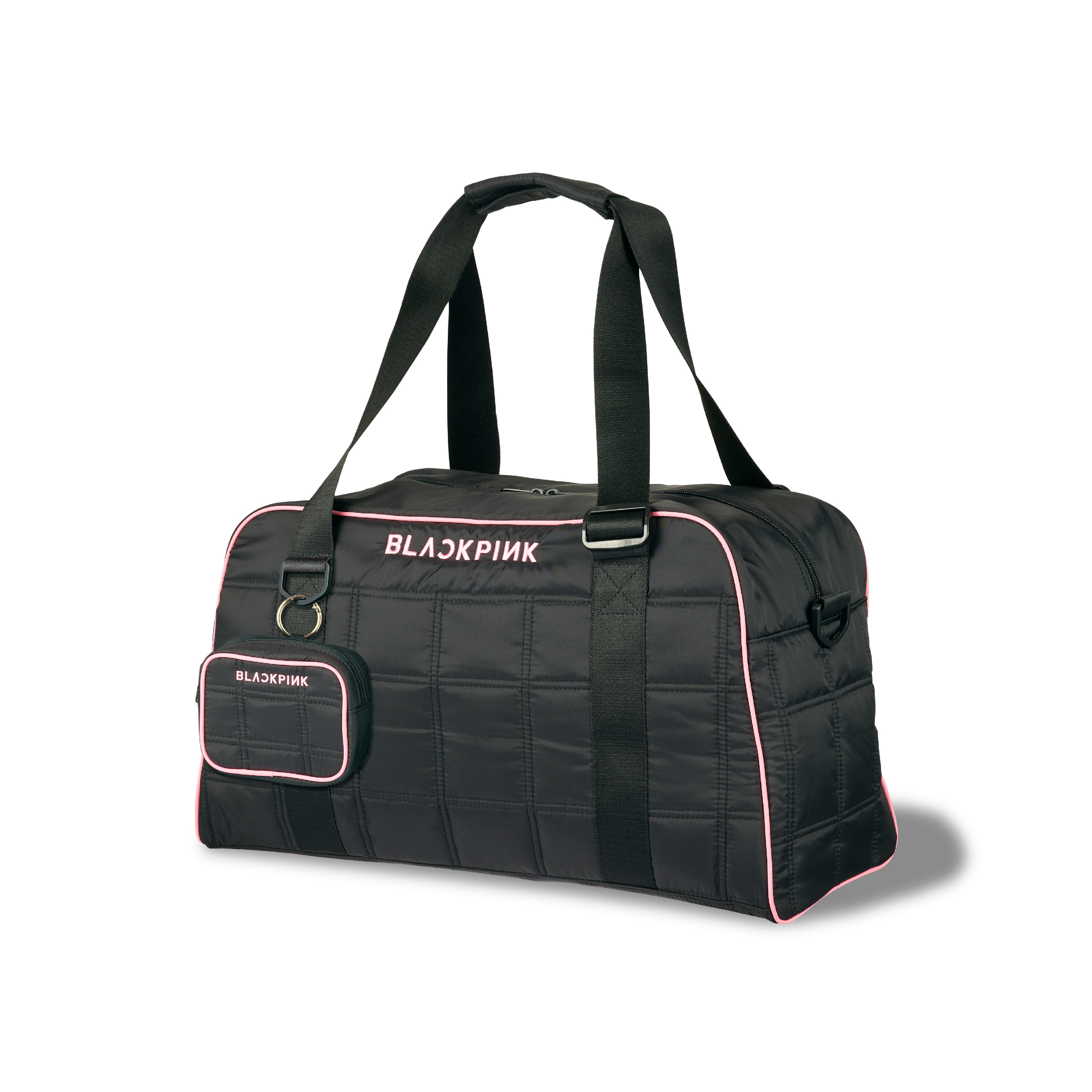 ボストンバッグ&ポーチ -BLACKPINK LOGO-（BLACK）