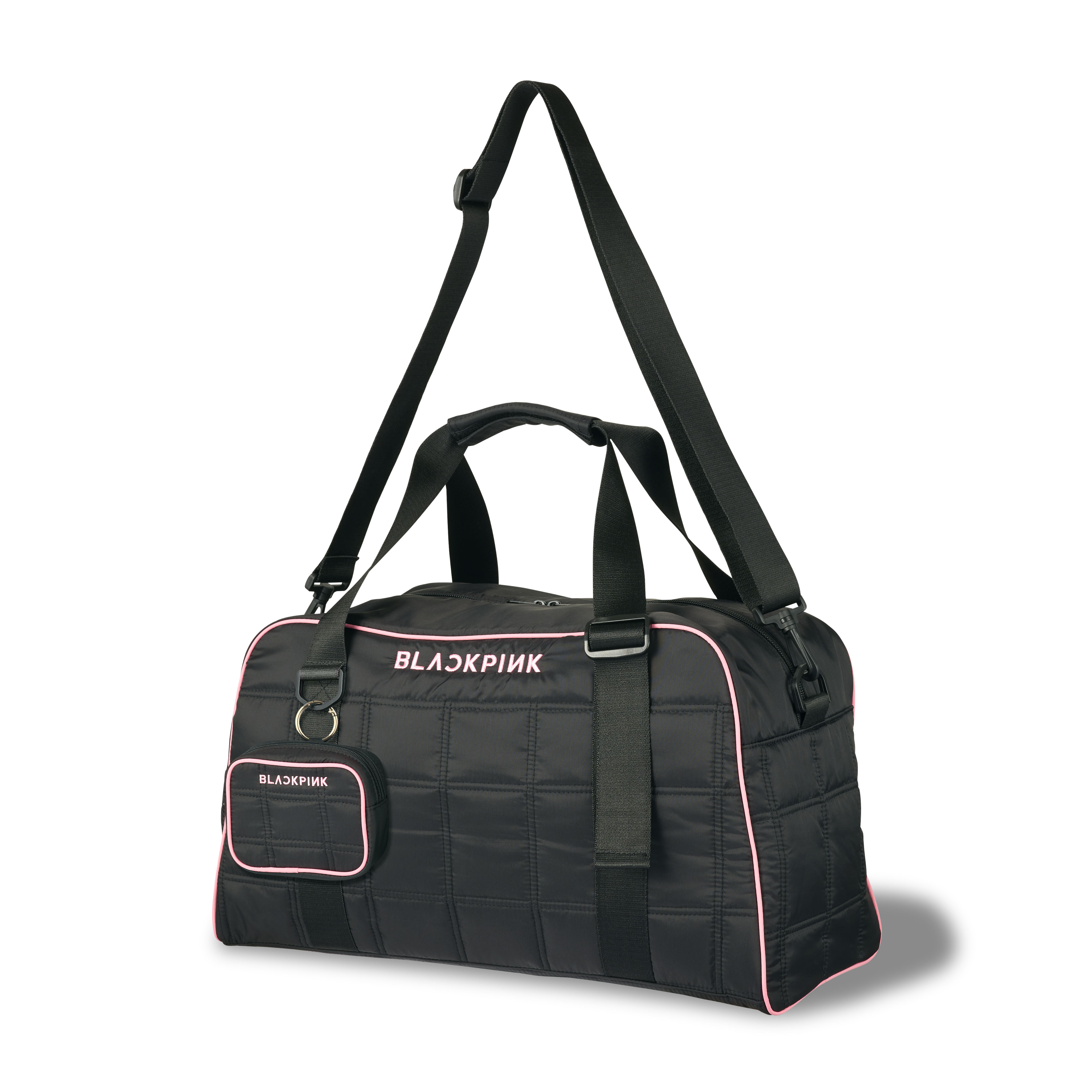 ボストンバッグ&ポーチ -BLACKPINK LOGO-（BLACK）