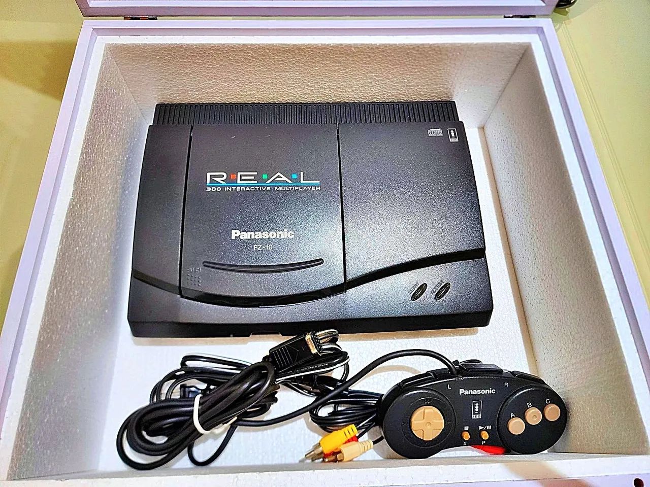 Panasonic 3DO REAL FZ-10 - Console Clássico! - Consoles de Vídeo