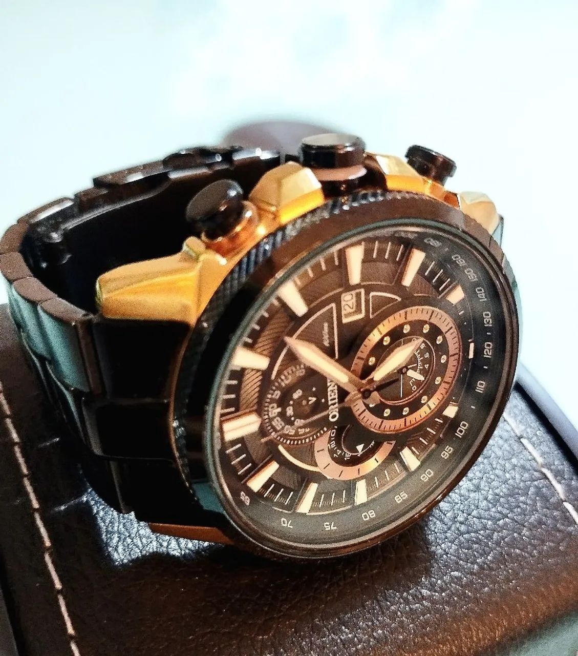 RELÓGIO ORIENT ORIGINAL - Série (MTSSC009 P1PX) - Acessórios