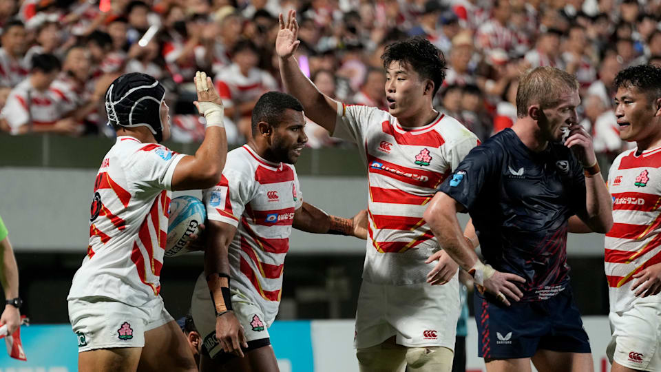 ラグビー男子日本代表、アメリカ合衆国代表に41-24で勝利…2連勝で