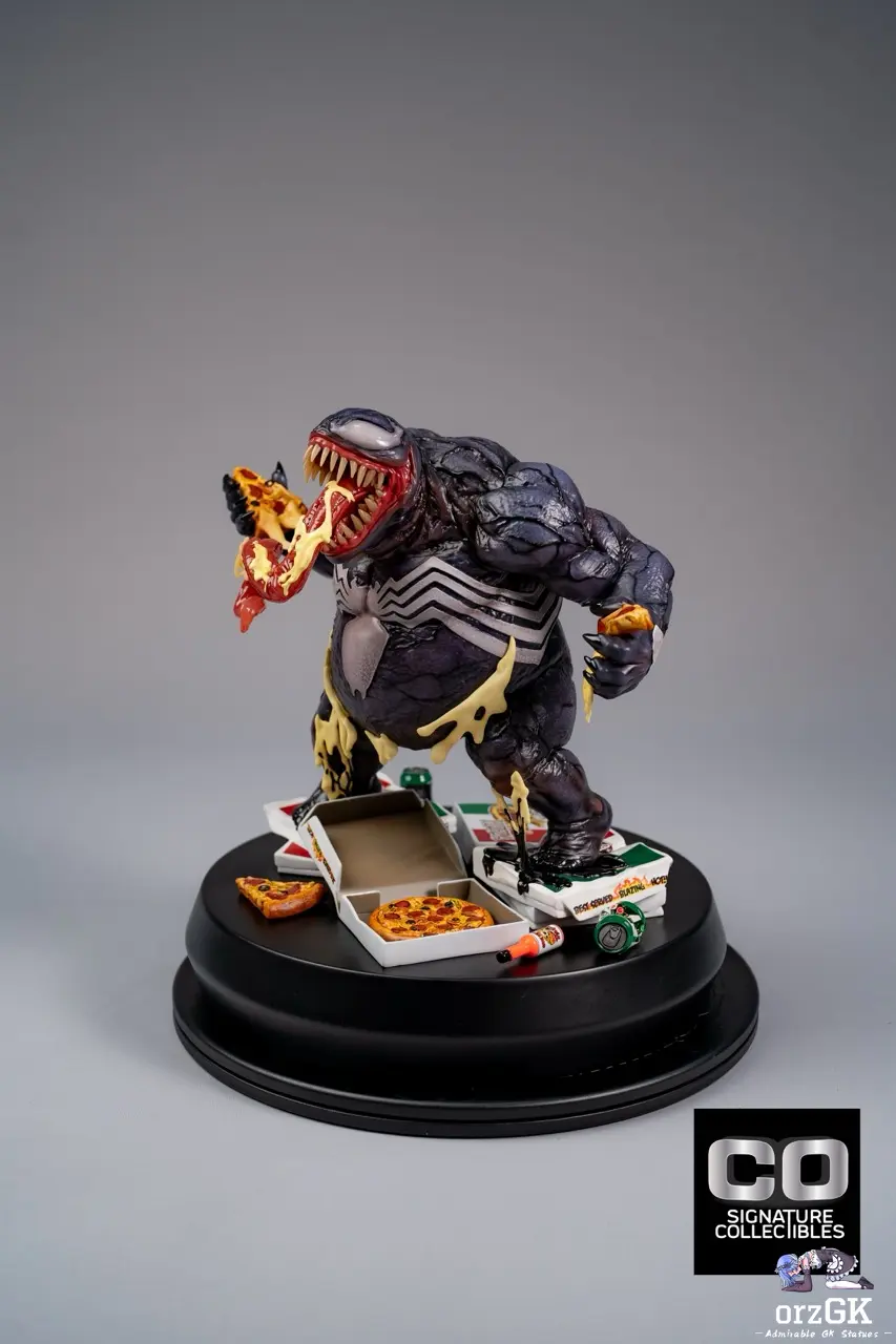 Marvel Chubby Nom Nom V 04 Venom Statue - OrzGK