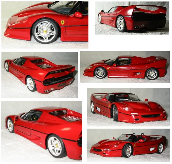 TAMIYA フェラーリ・テスタロッサ 長谷川製作所 フェラーリ F50 TAMIYA