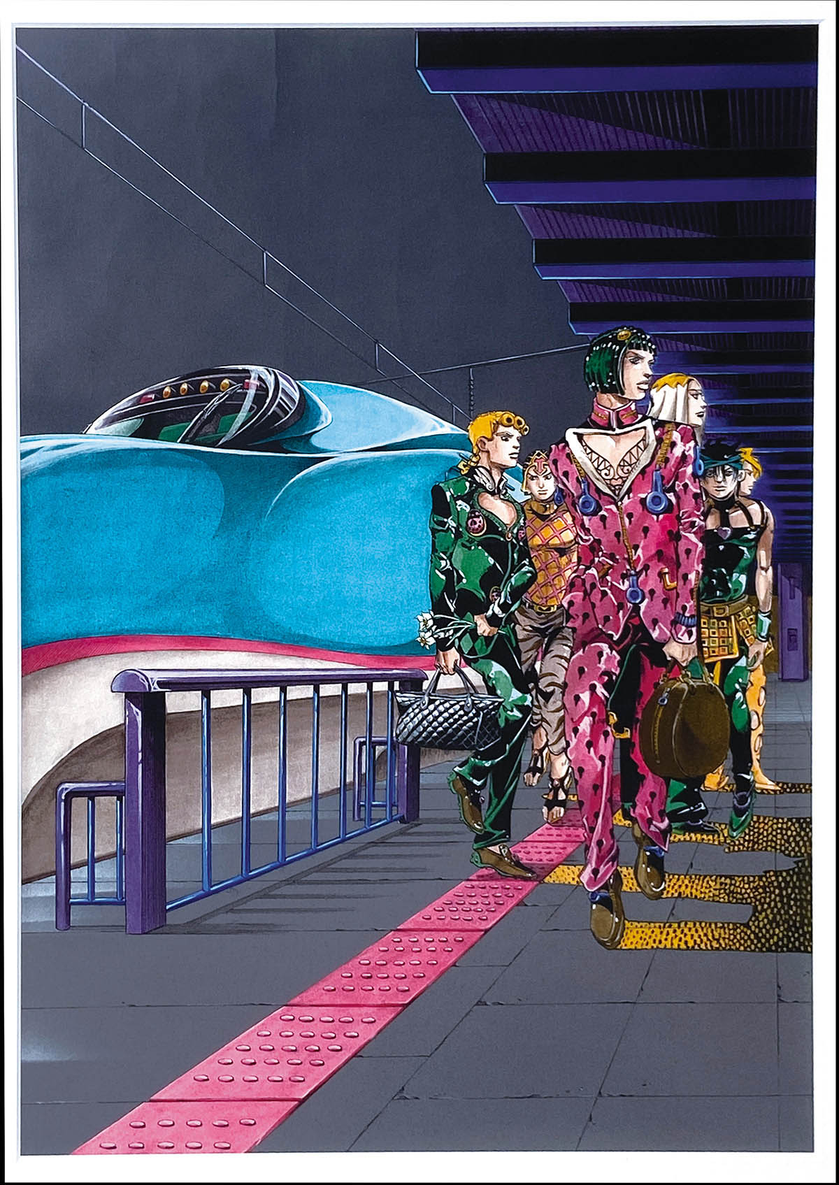 ジョジョ展 JOJO展 高級複製原画 Part5 第五部 黄金の風 ジョジョ展