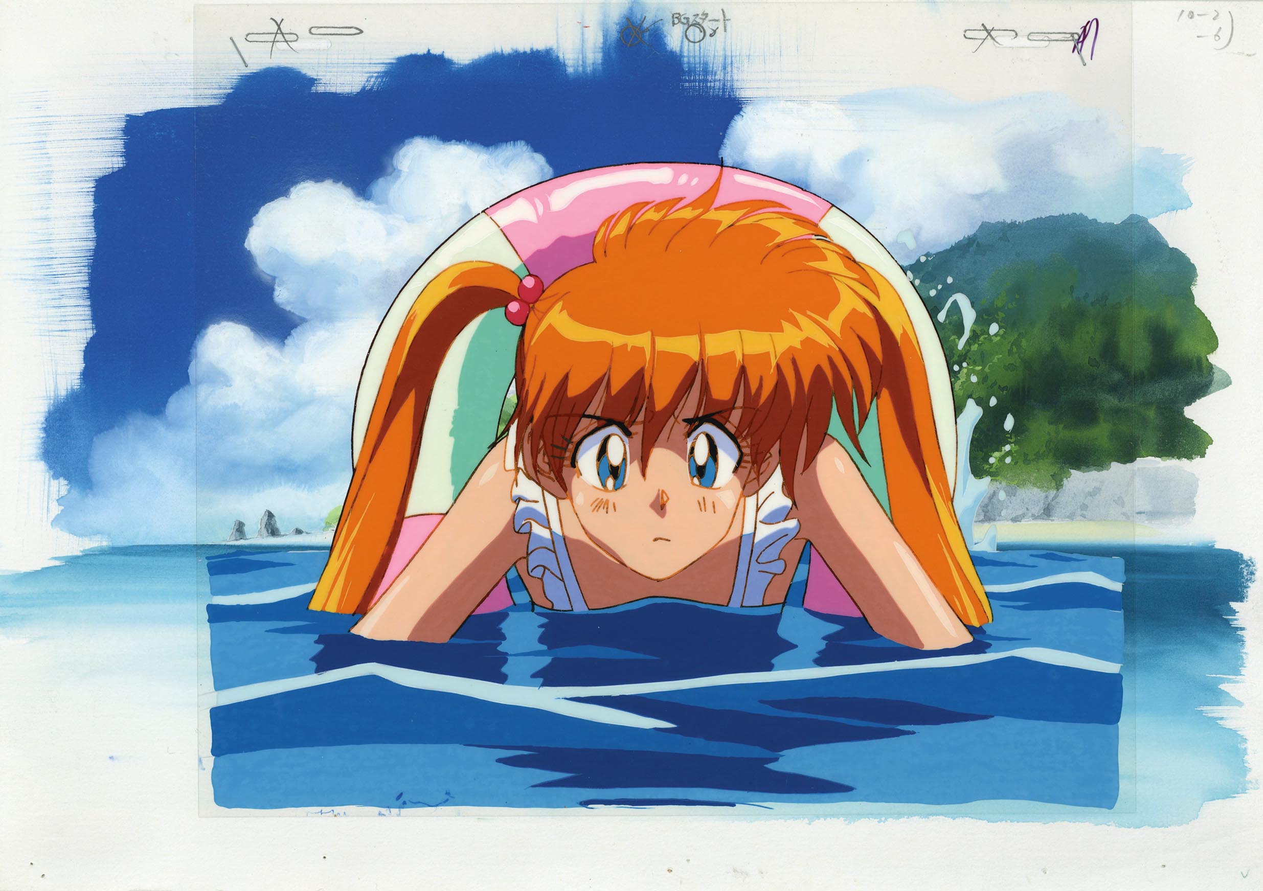 ぬーべー セル画 響子 ぬーべー セル画 響子 地獄先生ぬ〜べ〜響子セル画