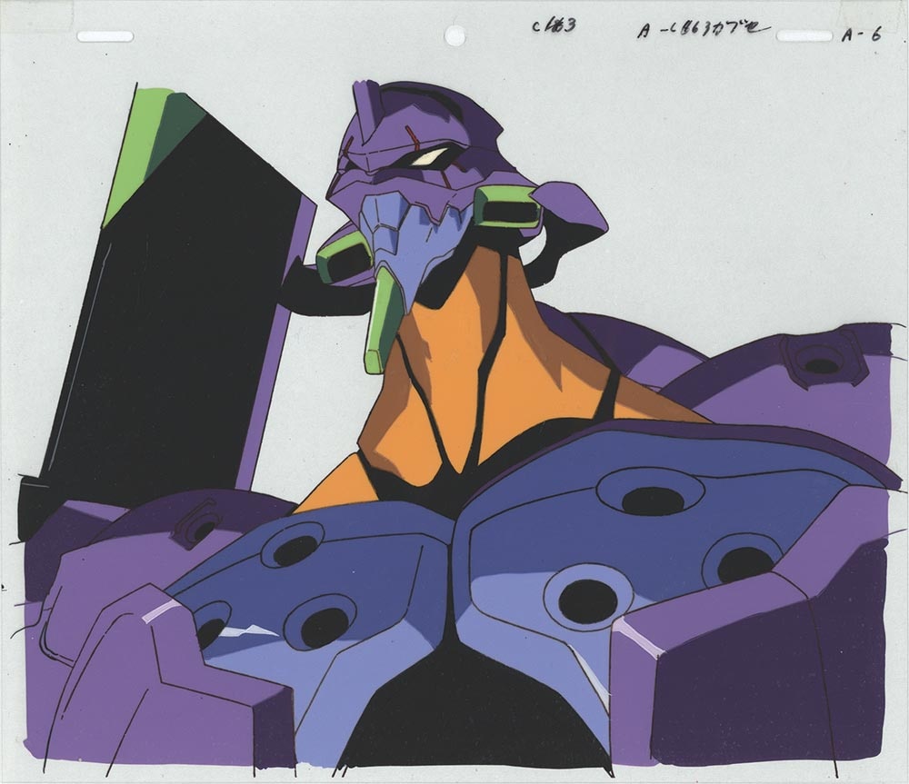 新世紀エヴァンゲリオン セル画 / EVA初号機 【保証書有り】 新世紀