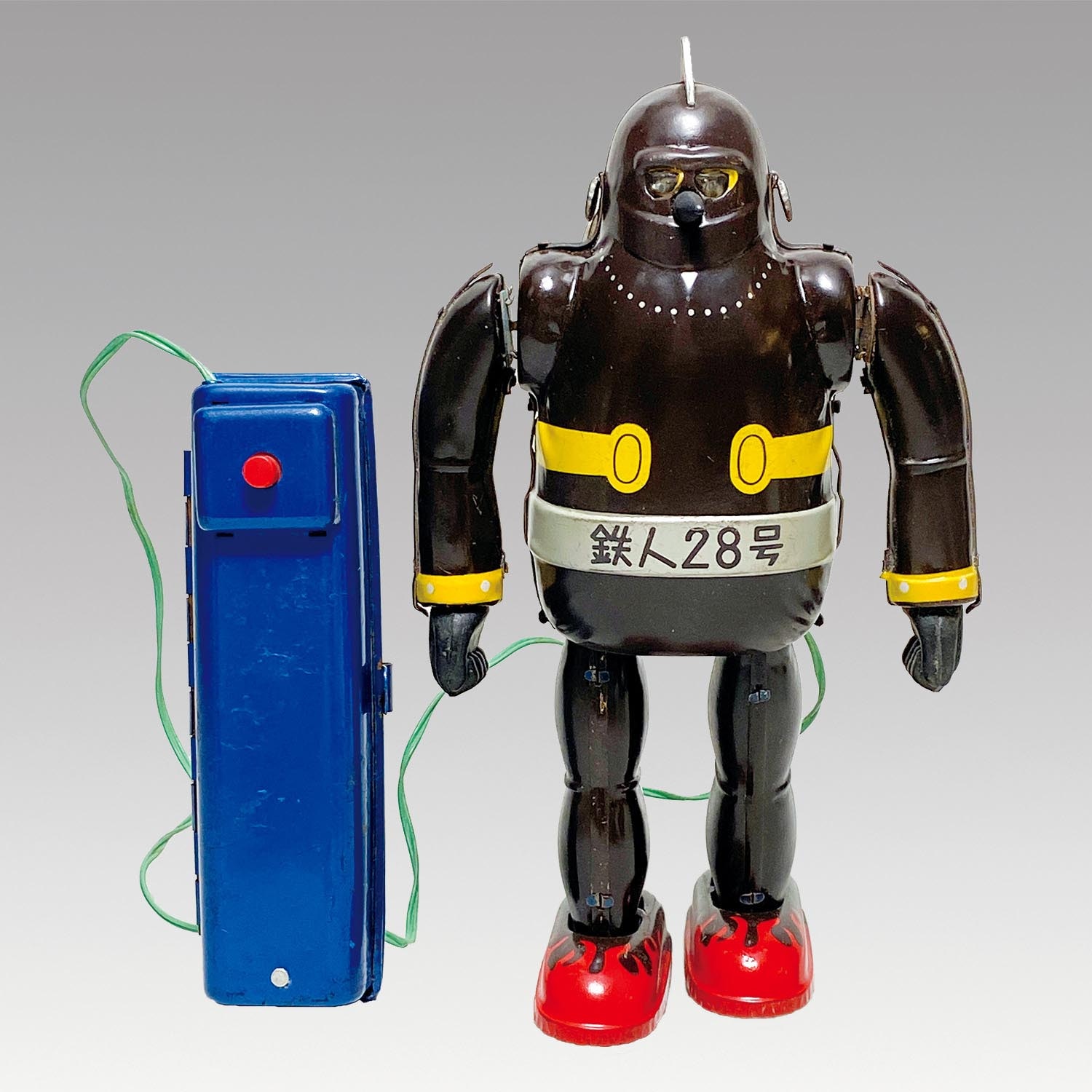 YouTube動画あり！！☆野村トーイ鉄人28号No.2☆ブリキロボット 昭和 動画