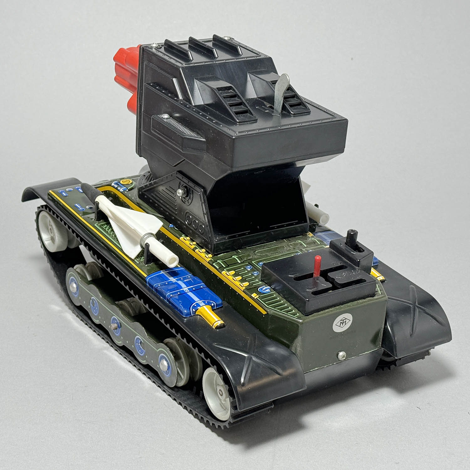 希少ミサイルタンクMS33 ブリキ箱付き当時物