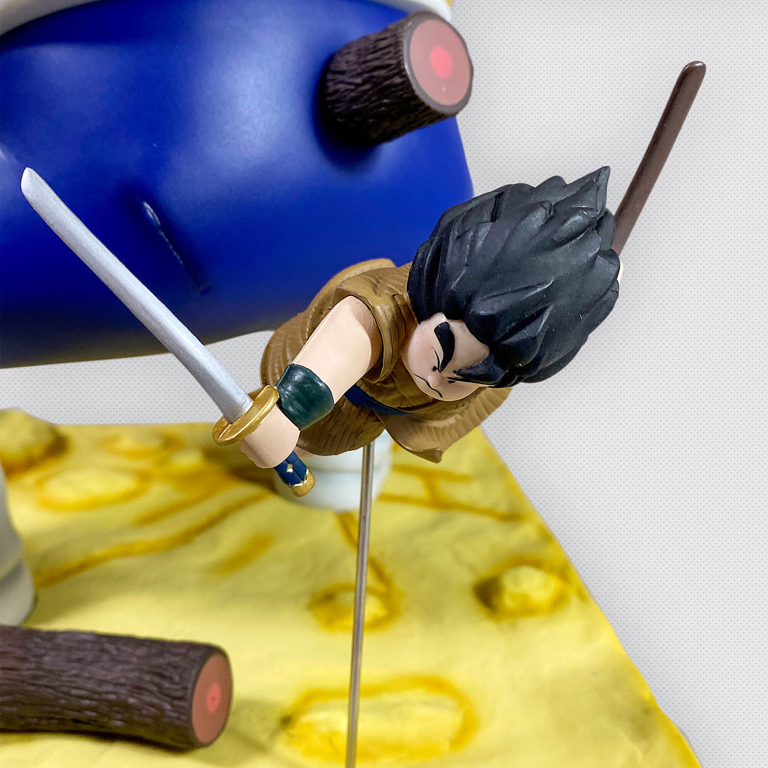 1013] 大猿ベジータ ジオラマモデル ヤジロベー・シッポ斬りVer.