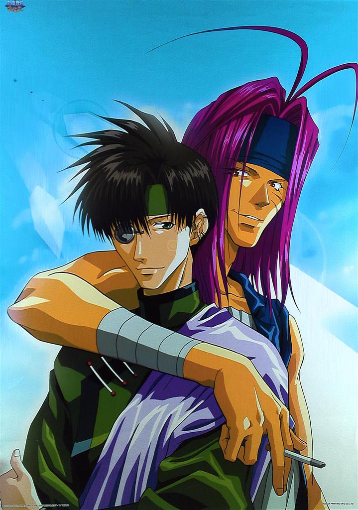 最遊記 沙悟浄 猪八戒 添い寝シーツ 最遊記』添い寝シーツの描き下ろし