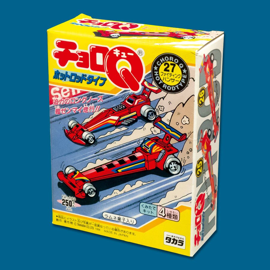 食玩チョロQ ホットロッドタイプ 全4種セット