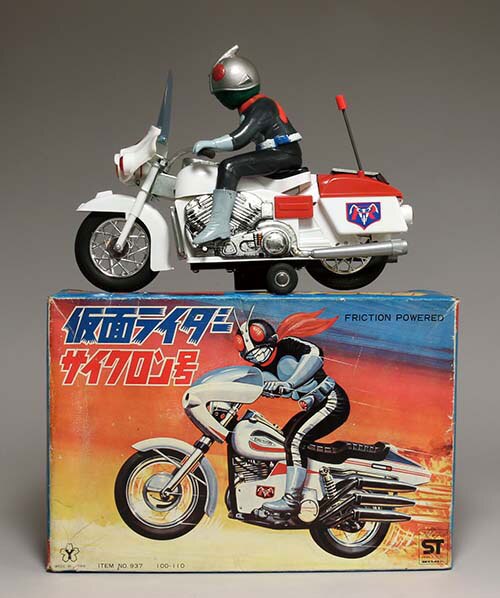 eco☆ 仮面ライダー サイクロン号ヨネザワ製 箱付き石森プロ毎日放送