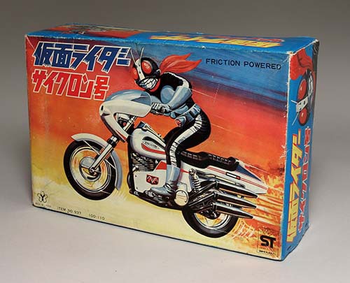 eco☆ 仮面ライダー サイクロン号ヨネザワ製 箱付き石森プロ毎日放送