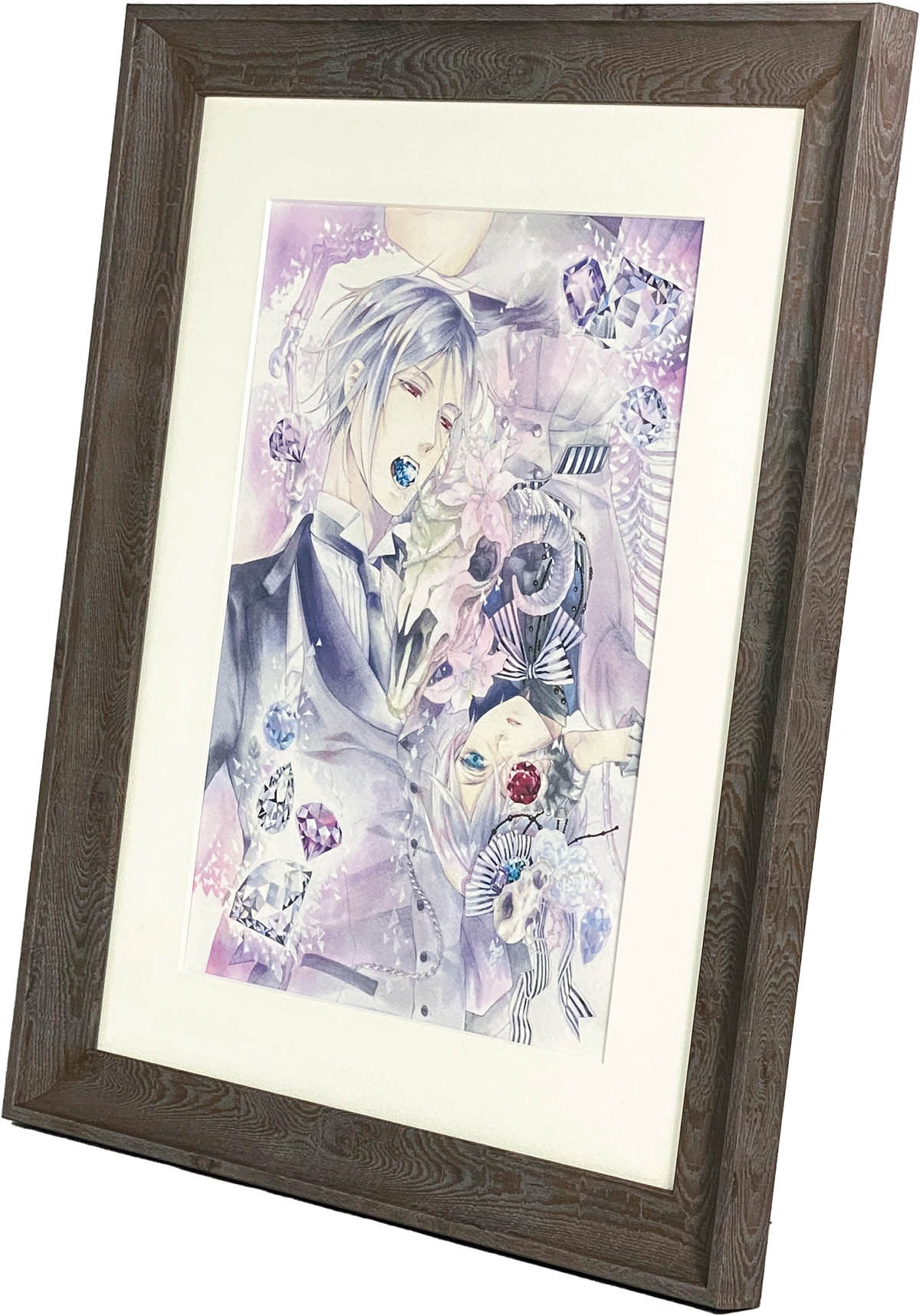 5109] 枢やな カラー複製イラスト「黒執事/透明標本」