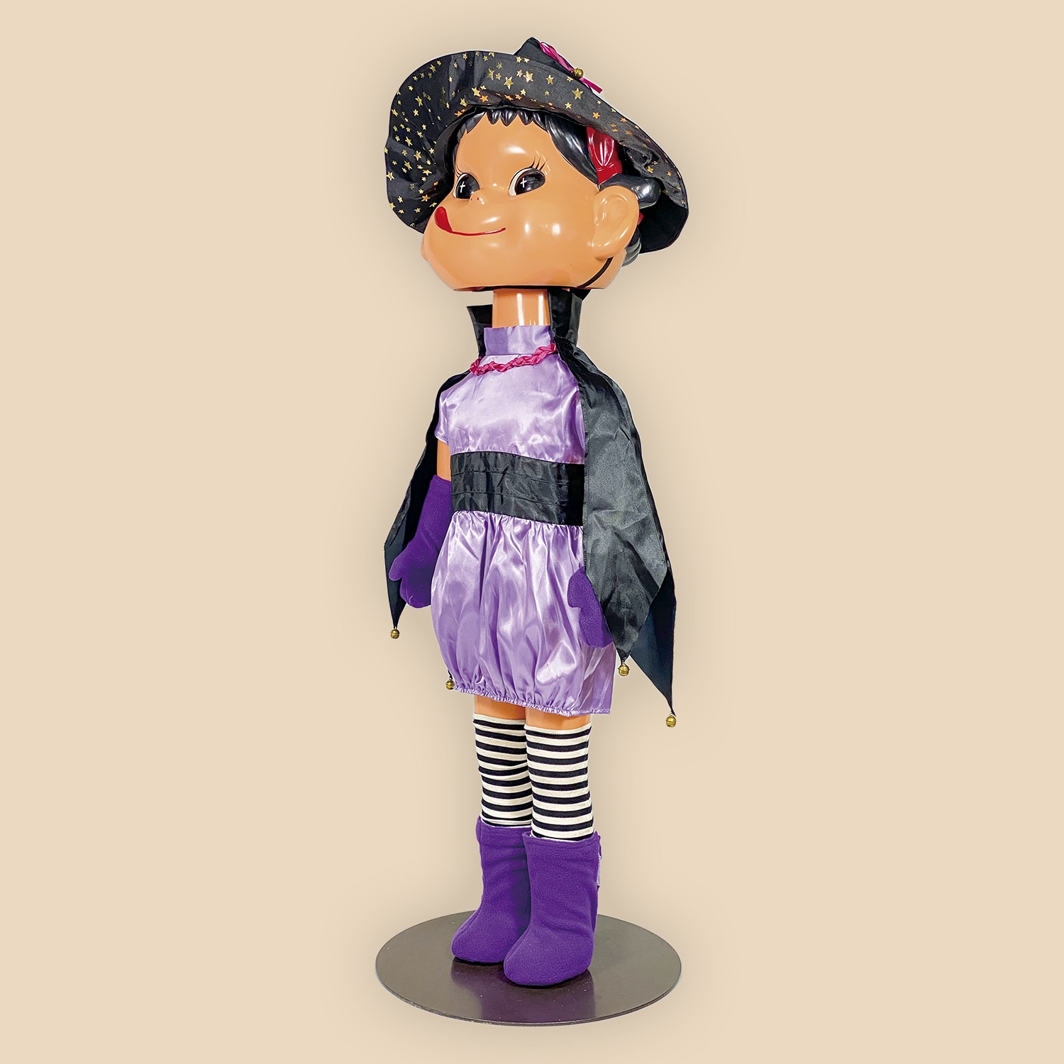 不二家 店頭用ペコちゃん 葡萄衣装