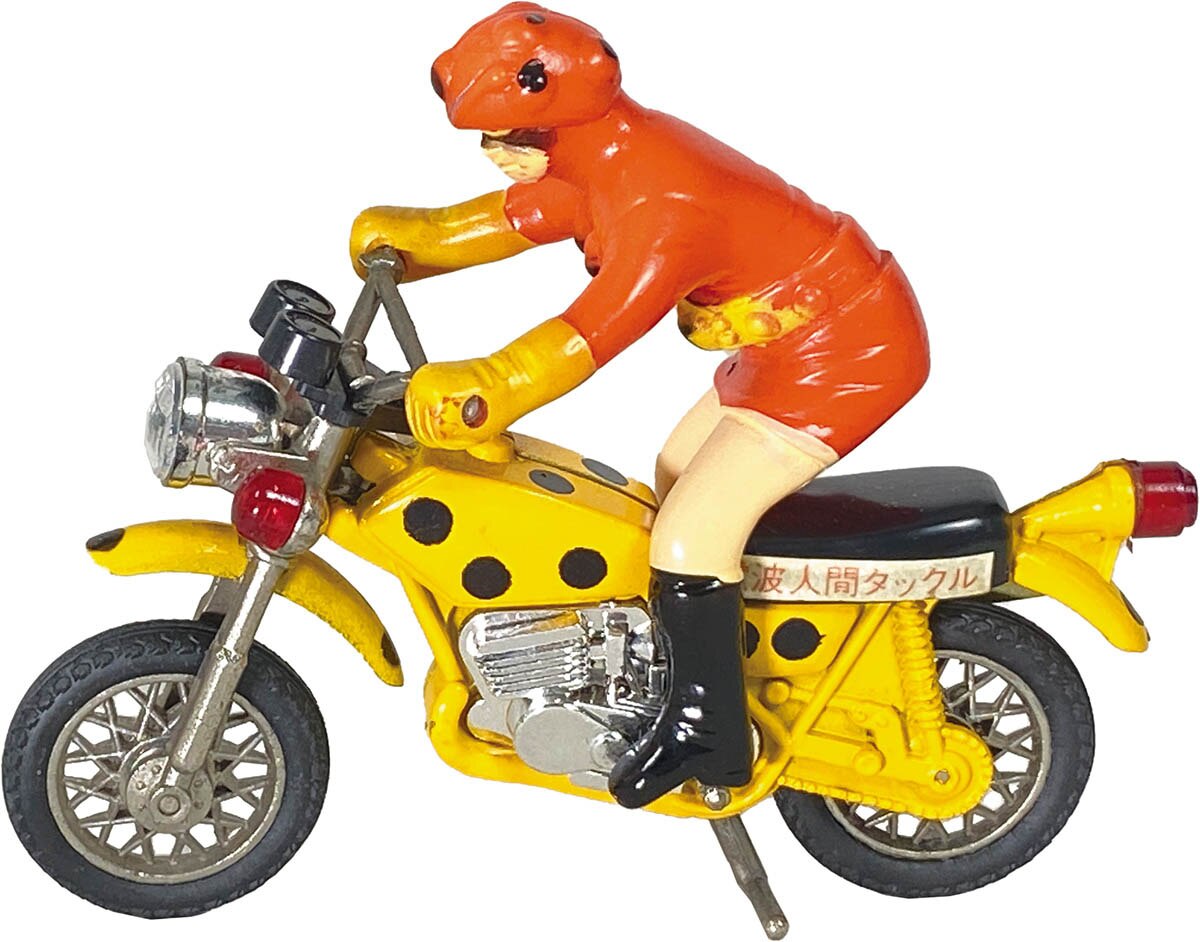 仮面ライダーストロンガー タックル テントロー バイク ミニカー
