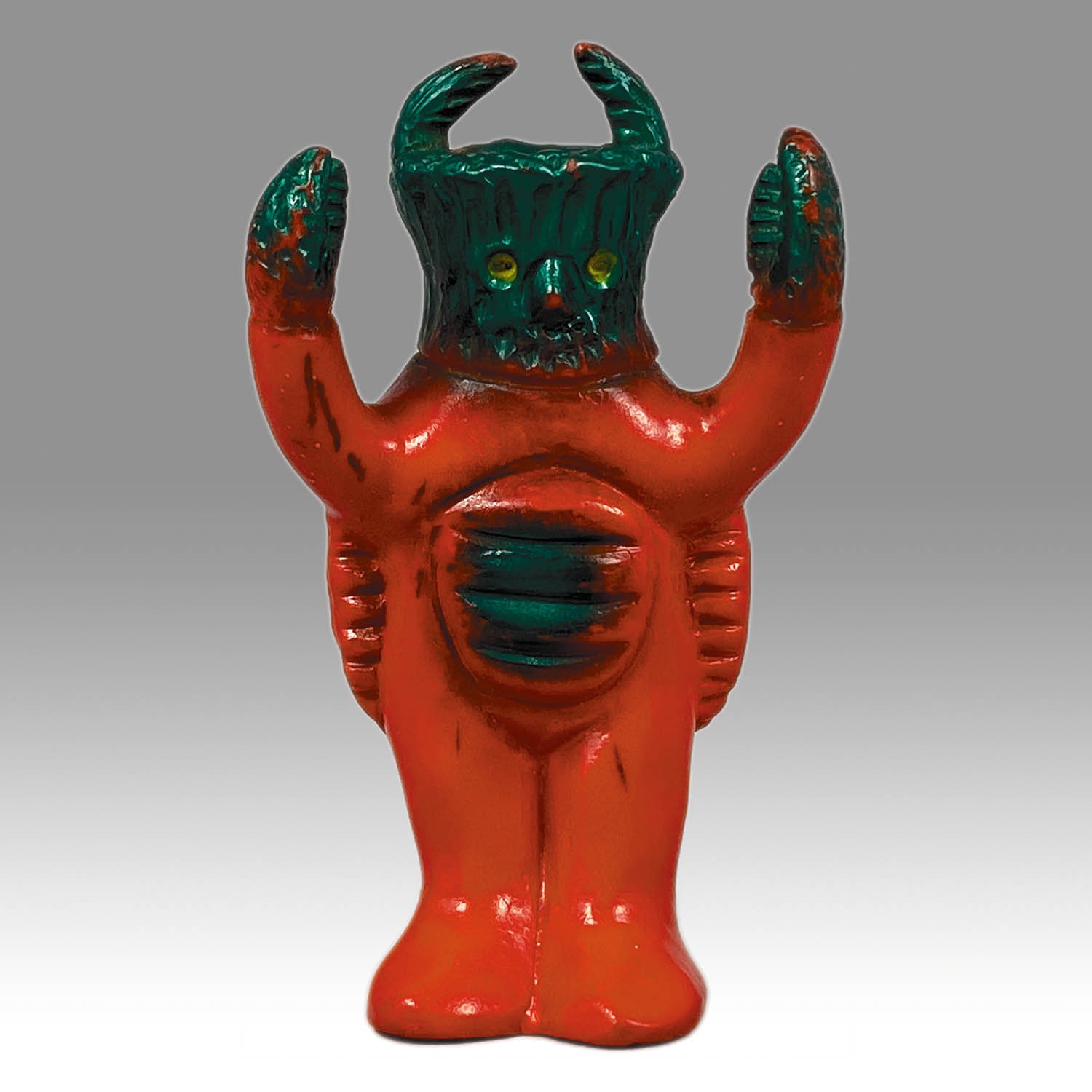 ソフビ／指人形】トルトス海人 マルパペ 2209] トルトス海人 指人形 赤成型