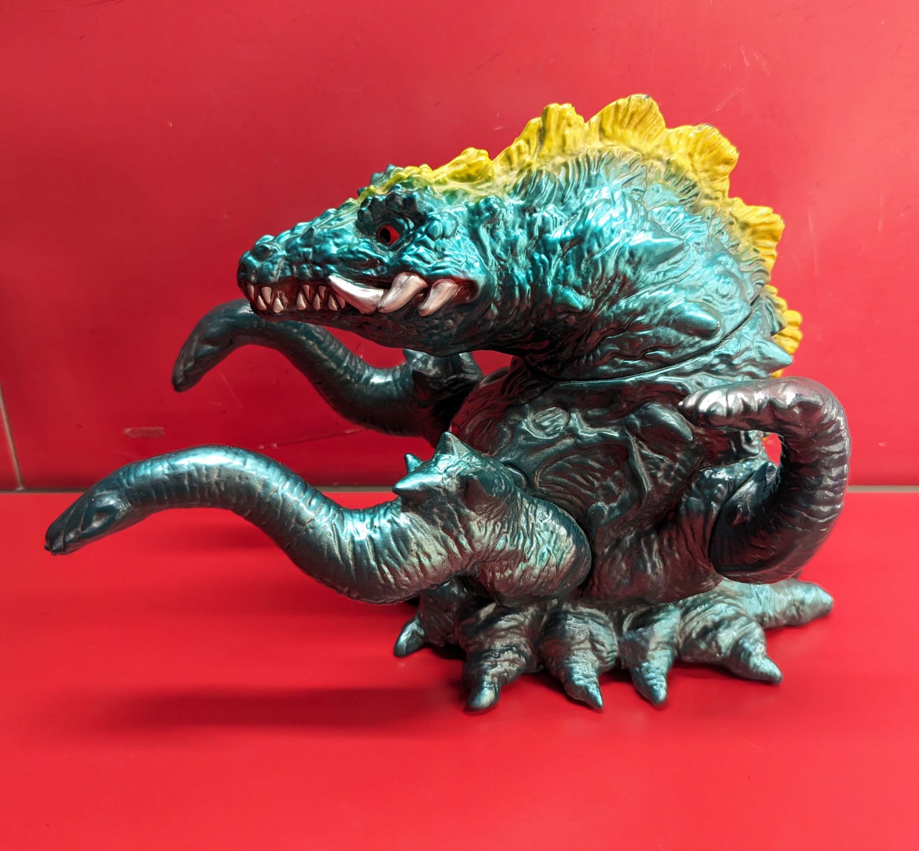 M1号 ビオランテ 未塗装 黄色 非売品 くじ景品 1等 東宝 特撮 ゴジラ