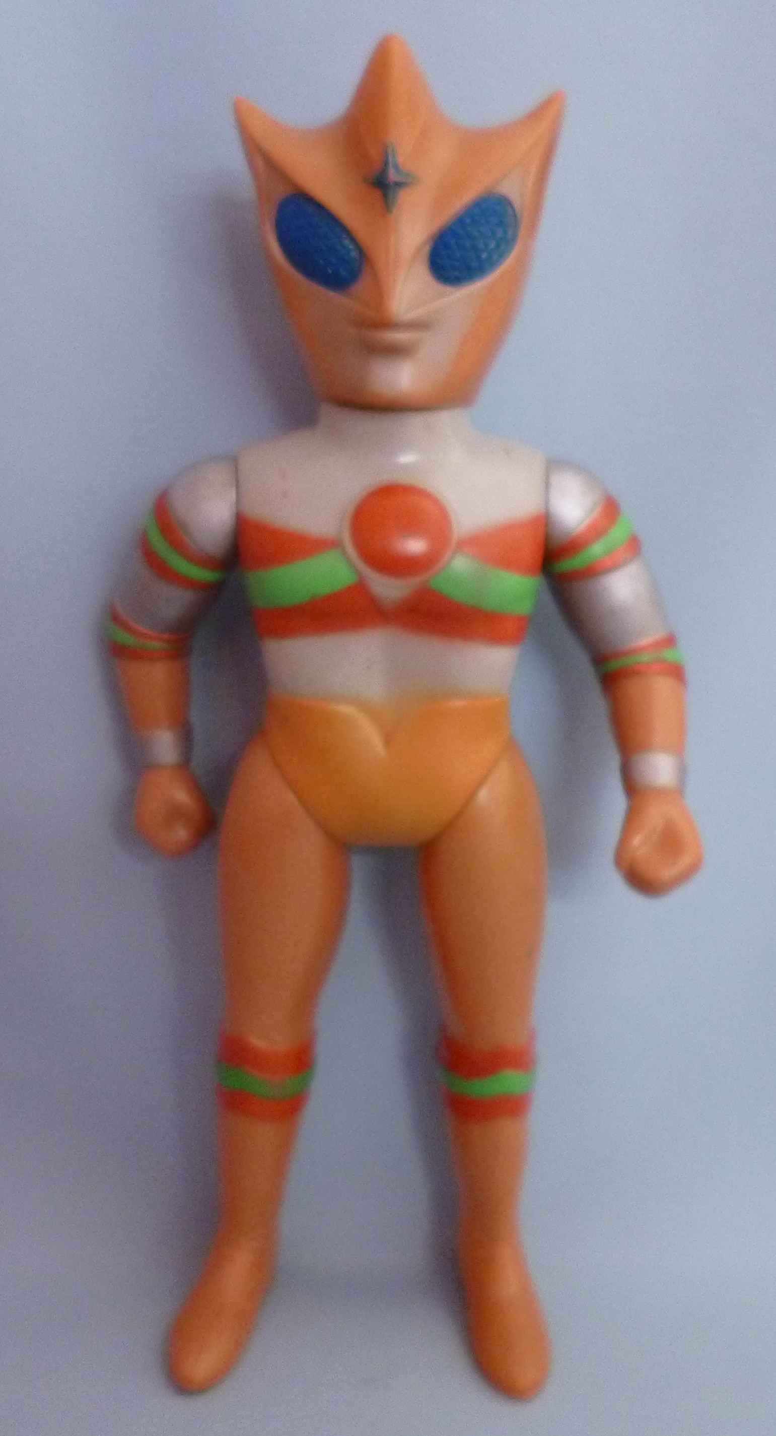 ブルマァク トリプルファイター マスク脱着ソフビ 本体約32cm