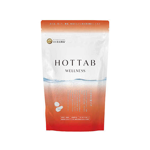 薬用HOTTAB WELLNESS 90錠入 ホットアルバム炭酸泉タブレットの通販
