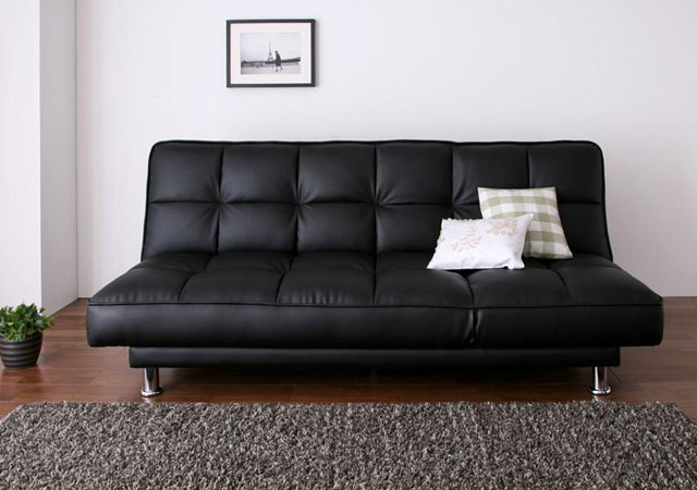 読書や映画鑑賞に最適！セミダブルカウチソファーベッド｜ハレノワ