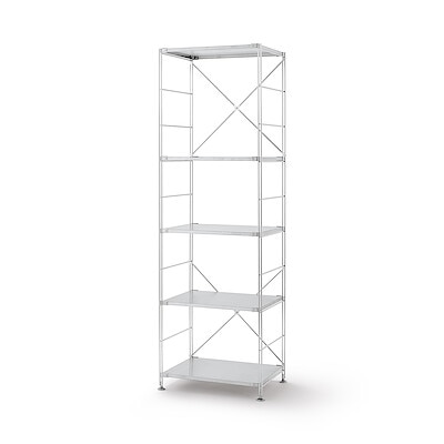 パーツ】ステンレスユニットシェルフ ステンレス棚用コーナーフック 1