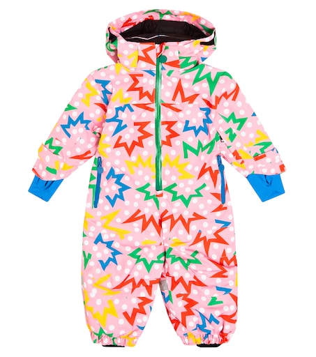 Baby printed snowsuit in multicoloured - Stella Mc Cartney Kids