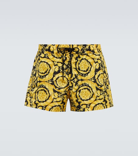 Barocco swim trunks in multicoloured - Versace | Mytheresa