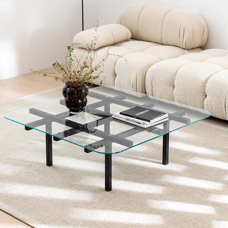 ガラステーブル｜透明感がおしゃれ・スタイリッシュ【CAGUUU公式】