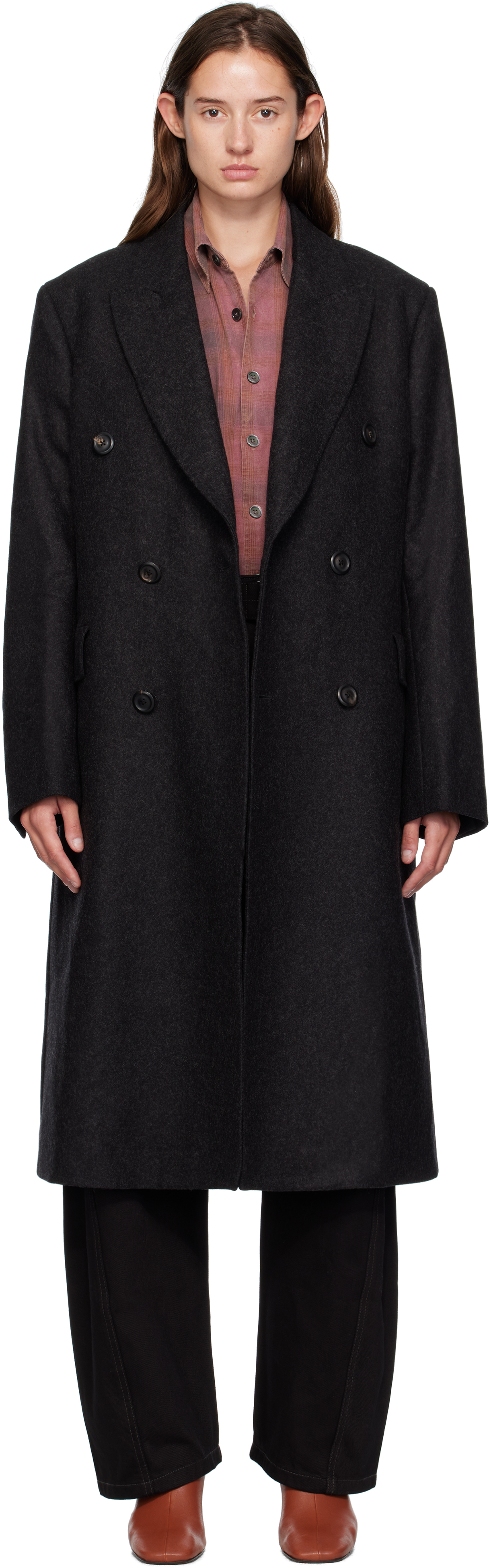 OUR LEGACYのグレー Whale コートがセール中