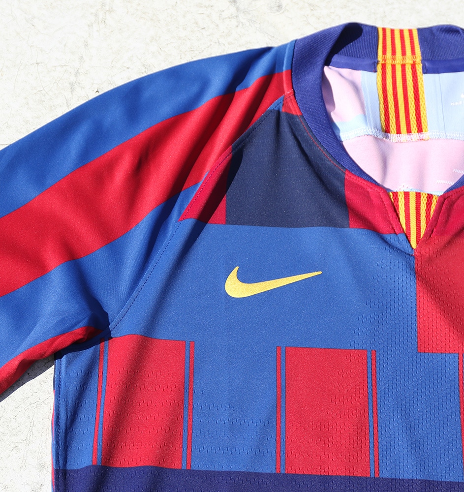 バルセロナ×ナイキ 20周年記念限定ユニフォーム｜NIKE(ナイキ