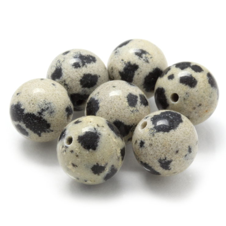 粒売り/バラ売り】ダルメシアンジャスパー 8mm｜天然石